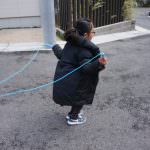 ドキドキの一年生　春休み　なわとび　できたがいっぱい