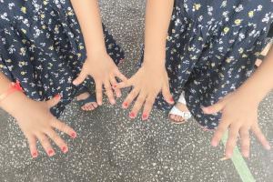 ベビーキッズガールネイル