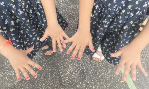 ベビーキッズガールネイル