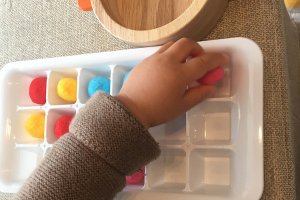 製氷機で色合わせ