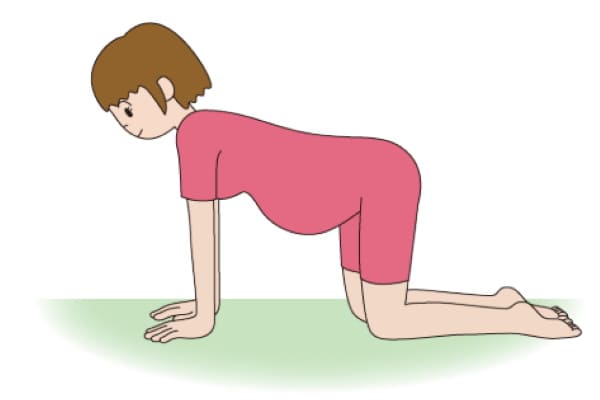【妊婦の腰痛対策】腰痛い、歩けない、動けないをなんとかしたい、おすすめの簡単ストレッチ！
