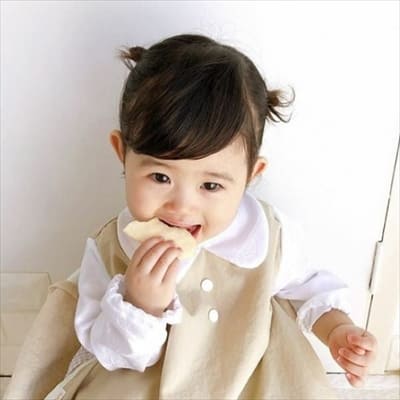 【離乳食エプロン・長袖ロング丈】離乳食初期の赤ちゃんから3歳まで使える洗える！おしゃれな男の子・女の子用の手作りセミオーダー食事用スタイ