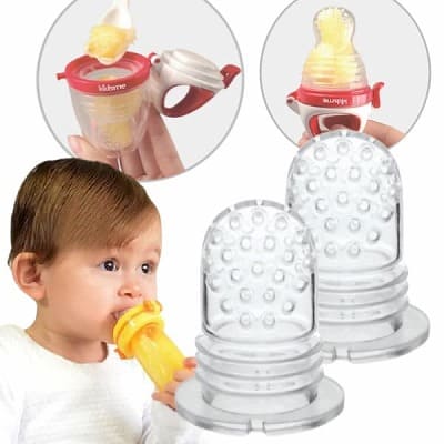 【モグフィ】離乳食フィーダー 離乳食初期(ごっくん期)4ヵ月5ヵ月6ヵ月～離乳食中期(もぐもぐ期)自分のペースで食べれるおしゃぶり型容器モグフィ