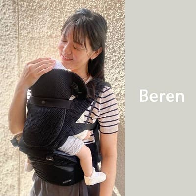 BABY&Me Beren(ベビーアンドミー ベーレン)抱っこひもヒップシート【ファーストセット】│新生児から4歳頃20kgまで使えるメッシュでスタイリッシュな抱っこ紐とヒップシートの全部セット。
生まれてすぐから片手が使えて腱鞘炎予防に。新生児抱っこから対面抱っこ、前向き抱っこにおんぶまでオールマイティ。