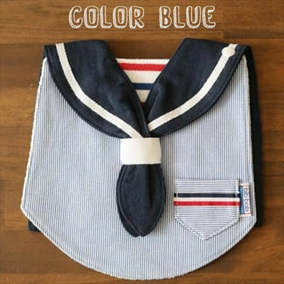 神戸発【褒められスタイ】マリンレッド・ブルー bib-bab ビブバブ よだれカバー 出産祝・お食い初め・100日祝・初節句・おしゃれにお出かけ