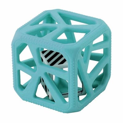 チューキューブ【chew cube】歯がためおしゃぶり3ヵ月から遊べるおもちゃ 持ちやすい形で音も感覚も楽しめるラトラルMalarkey Kids(マラーキーキッズ)正規品