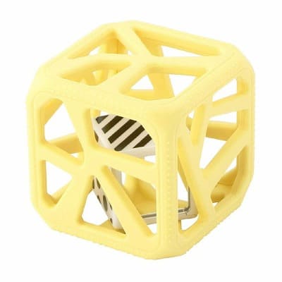 チューキューブ【chew cube】歯がためおしゃぶり3ヵ月から遊べるおもちゃ 持ちやすい形で音も感覚も楽しめるラトラルMalarkey Kids(マラーキーキッズ)正規品