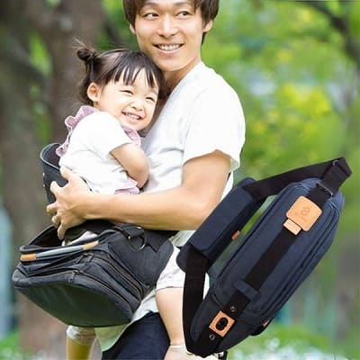 ダッコリーノ 2歳から5歳約20kgまで使えるパパのアイデア抱っこ紐ヒップシート 日本製