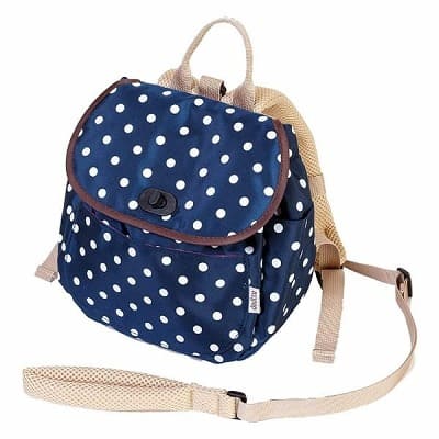 【ハーネス付きリュック】ダディッコ赤ちゃん・子供の迷子防止リュック 1歳誕生日一升餅のお祝いから4歳頃まで木製イニシャルチャームプレゼント 店舗試着可