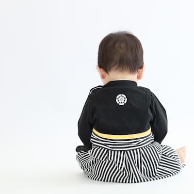 袴ロンパース60 70 80 90サイズ【お食い初めやお宮参り】着物和服ロンパース　新生児から1歳誕生日イベント100日祝 こどもの日 ひなまつり 一升餅で活躍する着物ロンパース