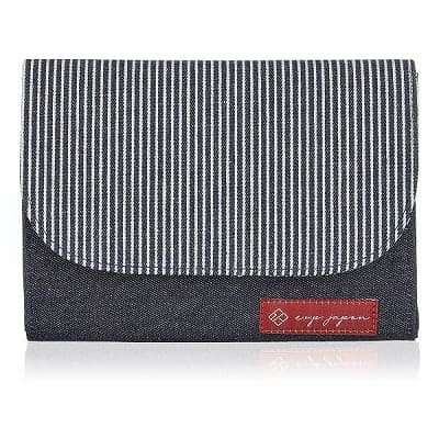 ヒッコリー【母子手帳ケース】双子やきょうだい分まとめて入るジャバラ式！クラッチバックや診察券・通帳・領収書入れにも。