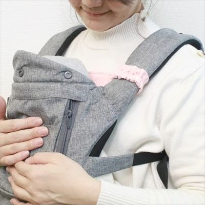 抱っこ紐の胸カバー・胸元胸当てよだれカバー【ふわもち綿コットン】ヒップシートも対応 ナップナップ(napnap)