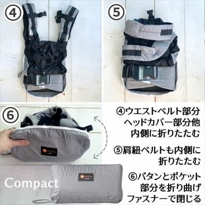 【ナップナップ コンパクト】抱っこ紐2本目サブに軽量なのに生後4ヶ月～1歳2歳3歳20kgまでOK!ママリ口コミ大賞のおんぶもできる持ち運び簡単の折りたためる軽い抱っこ紐