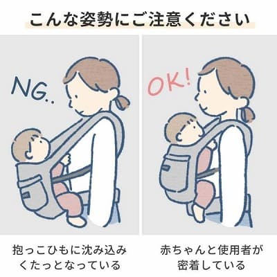 【ナップナップ コンパクト】 抱っこ紐2本目サブに軽量なのに生後4ヶ月～1歳2歳3歳20kgまでOK!おんぶもできる持ち運び簡単の折りたためる軽い抱っこ紐