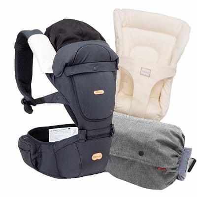 ベビーアンドミーのヒップシート ワンエス(BABY＆Me ONE-S)ライト(light)