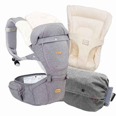 ベビーアンドミーのヒップシート ワンエス(BABY＆Me ONE-S)ライト(light)