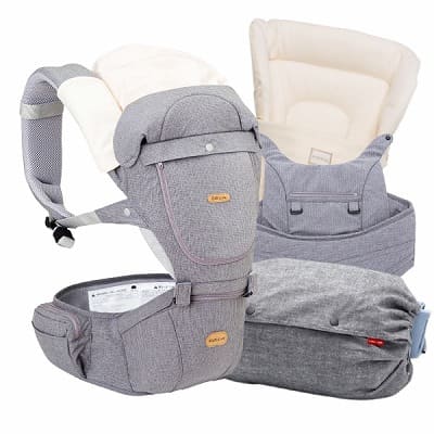 ベビーアンドミーのヒップシート ワンエス(BABY＆Me ONE-S)ライト(light)