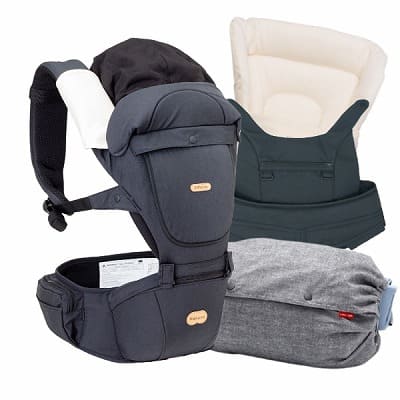 ベビーアンドミーのヒップシート ワンエス(BABY＆Me ONE-S)ライト(light)