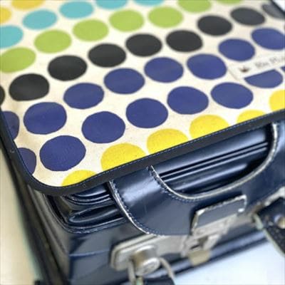 【ランドセルカバー】男の子用 雨の日安心・付け方簡単【スタンダードサイズ】【カラフルドット/ブラックライン】1000-14-08