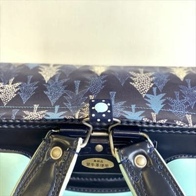 サイズについて┃【ランドセルカバー】男の子用 雨の日安心・付け方簡単【ラージサイズ】【ツリーブルー/ブルーライン】1000-15-15