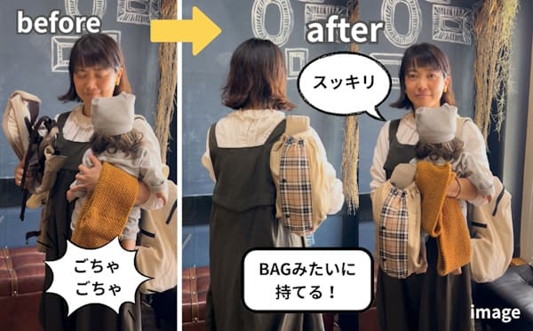 TOPページ抱っこ紐収納カバールカコは10万個販売達成！